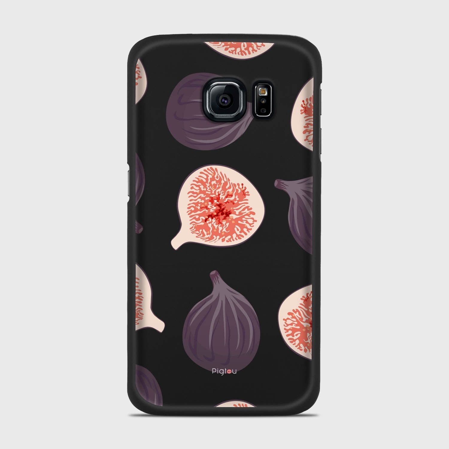 FIGS Samsung Galaxy S6 Edge case - thin fit matte black (D137)