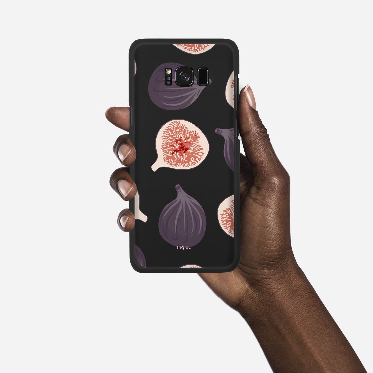 FIGS Samsung Galaxy S8 case - thin fit matte black (D137)