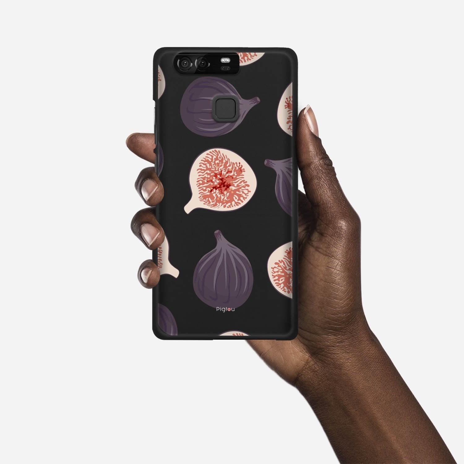 FIGS Huawei P9 case - thin fit matte black (D137)