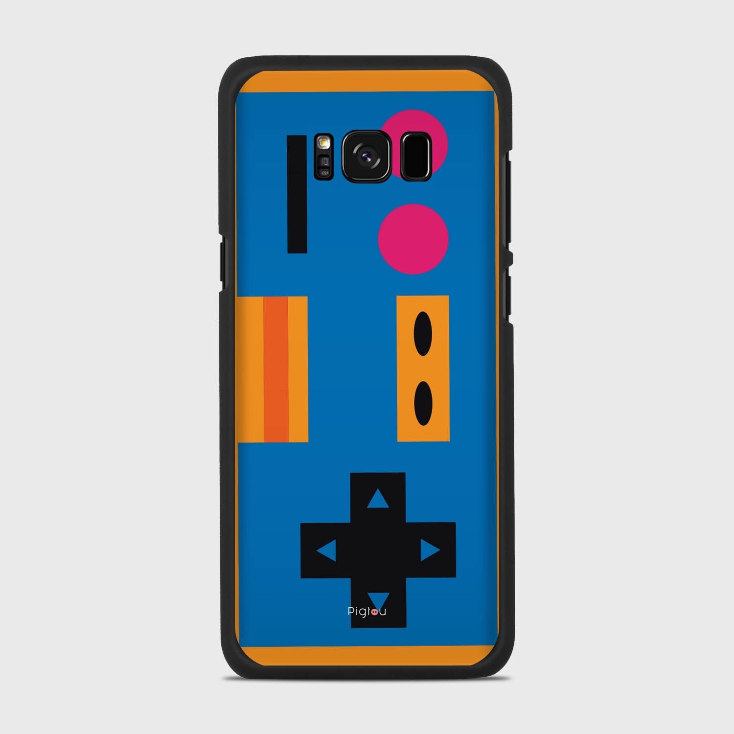VINTAGE CONTROLLER Samsung Galaxy S8 case - thin fit matte black (D138)