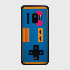 VINTAGE CONTROLLER Samsung Galaxy S9 case - thin fit matte black (D138)