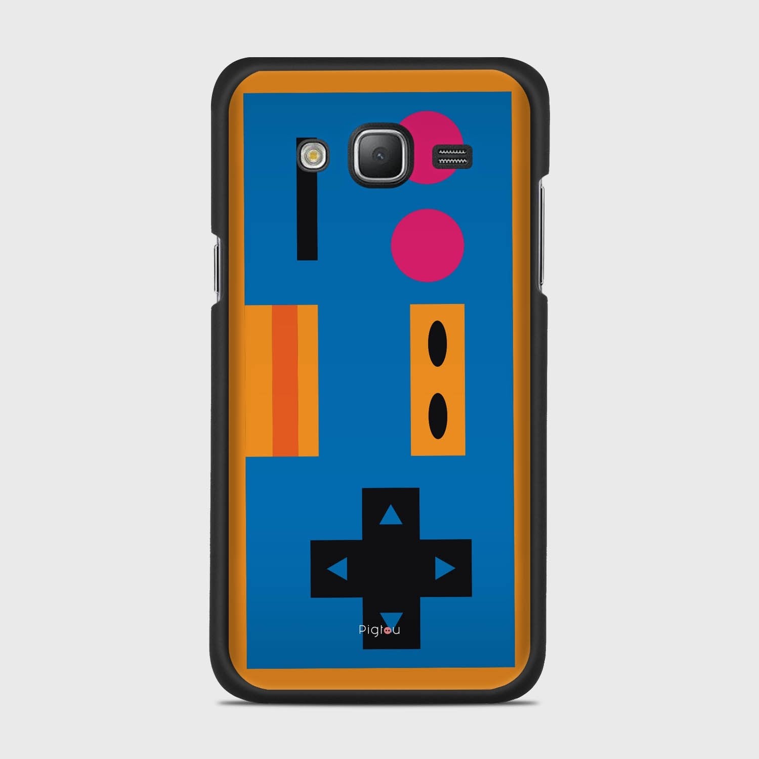 VINTAGE CONTROLLER Samsung Galaxy J5 (2015) case - thin fit matte black (D138)