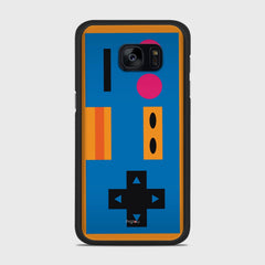 VINTAGE CONTROLLER Samsung Galaxy S7 Edge case - thin fit matte black (D138)