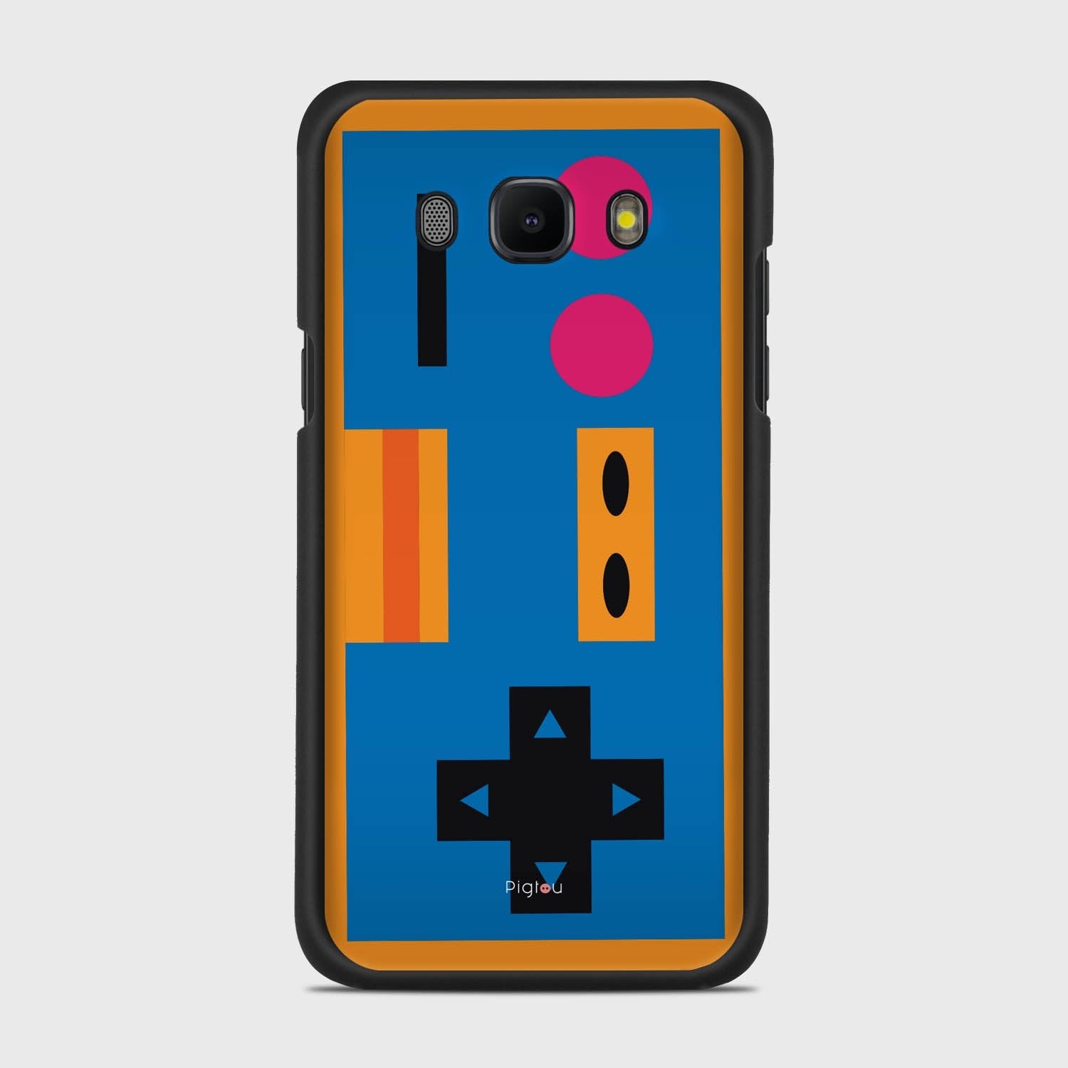 VINTAGE CONTROLLER Samsung Galaxy J5 (2016) case - thin fit matte black (D138)