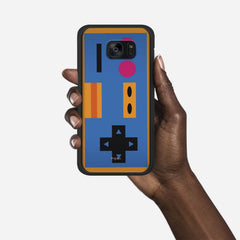 VINTAGE CONTROLLER Samsung Galaxy S7 case - thin fit matte black (D138)