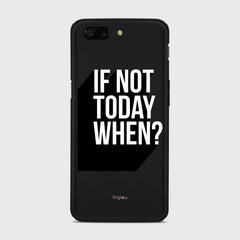 IF NOT TODAY WHEN Samsung Galaxy A3 (2015) case - thin fit matte black (D139)