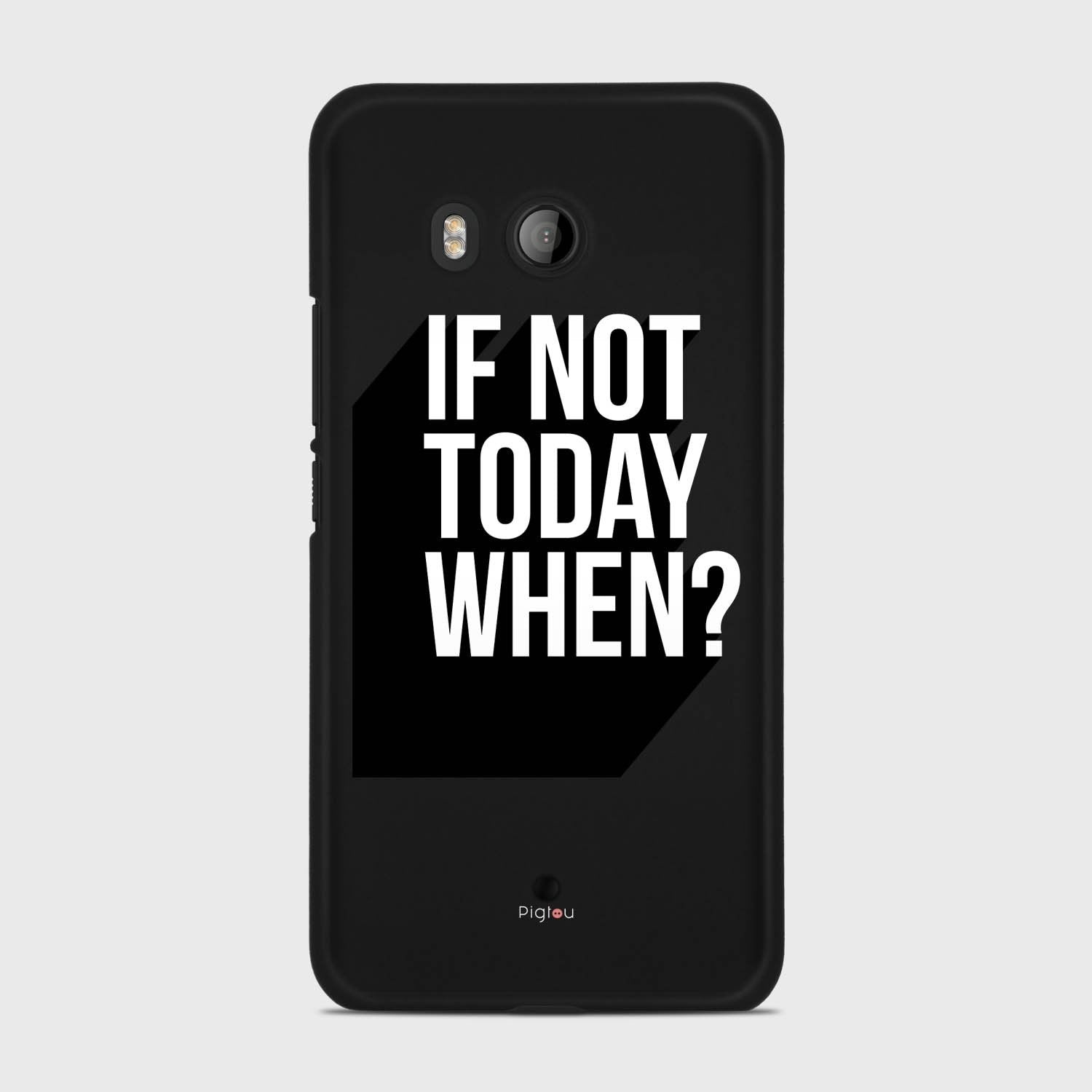 IF NOT TODAY WHEN HTC U11 case - thin fit matte black (D139)