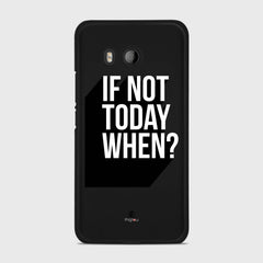 IF NOT TODAY WHEN HTC U11 case - thin fit matte black (D139)