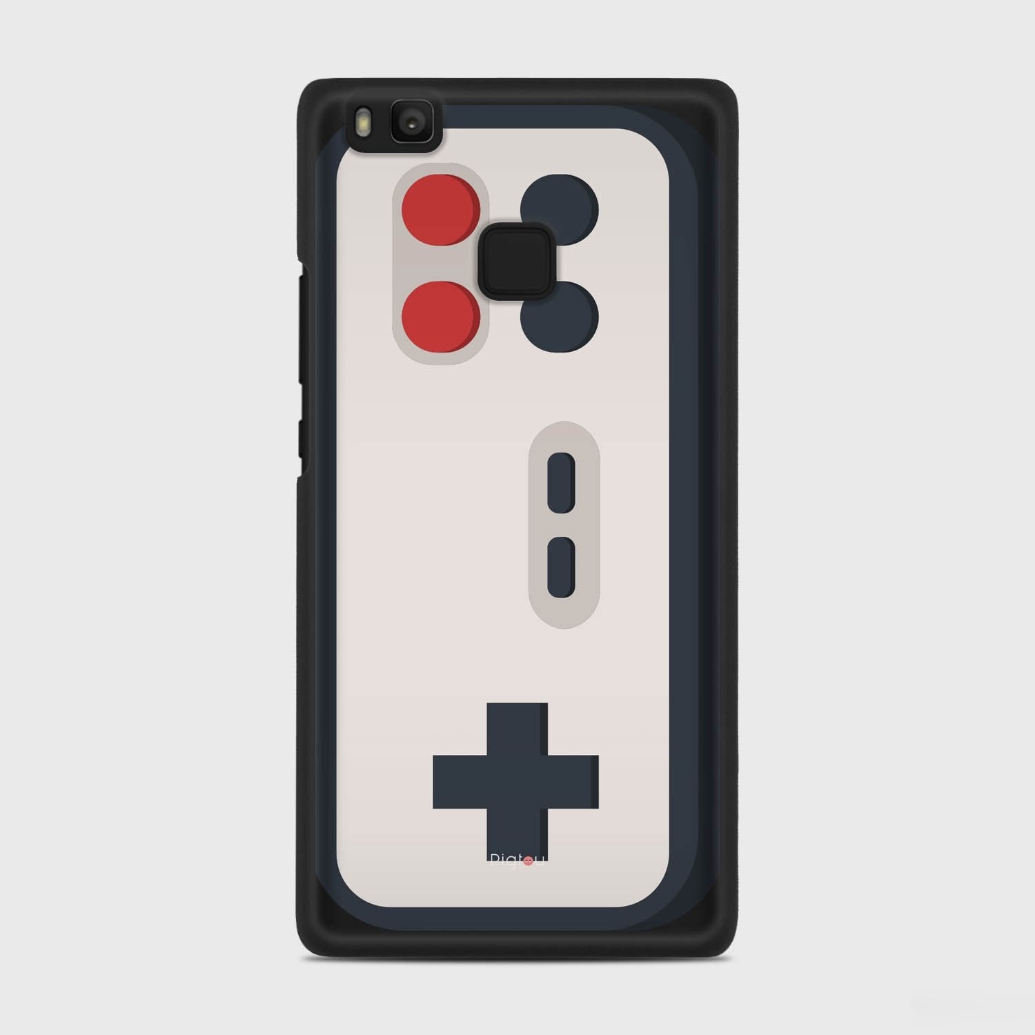 8 BIT CONTROLLER Huawei P9 Lite case - thin fit matte black (D140)