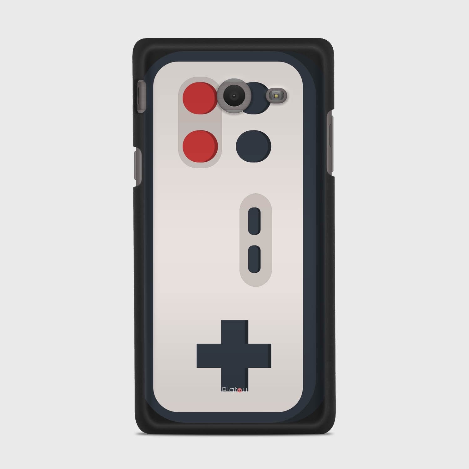 8 BIT CONTROLLER Samsung Galaxy J5 (2017) Verizon case - thin fit matte black (D140)