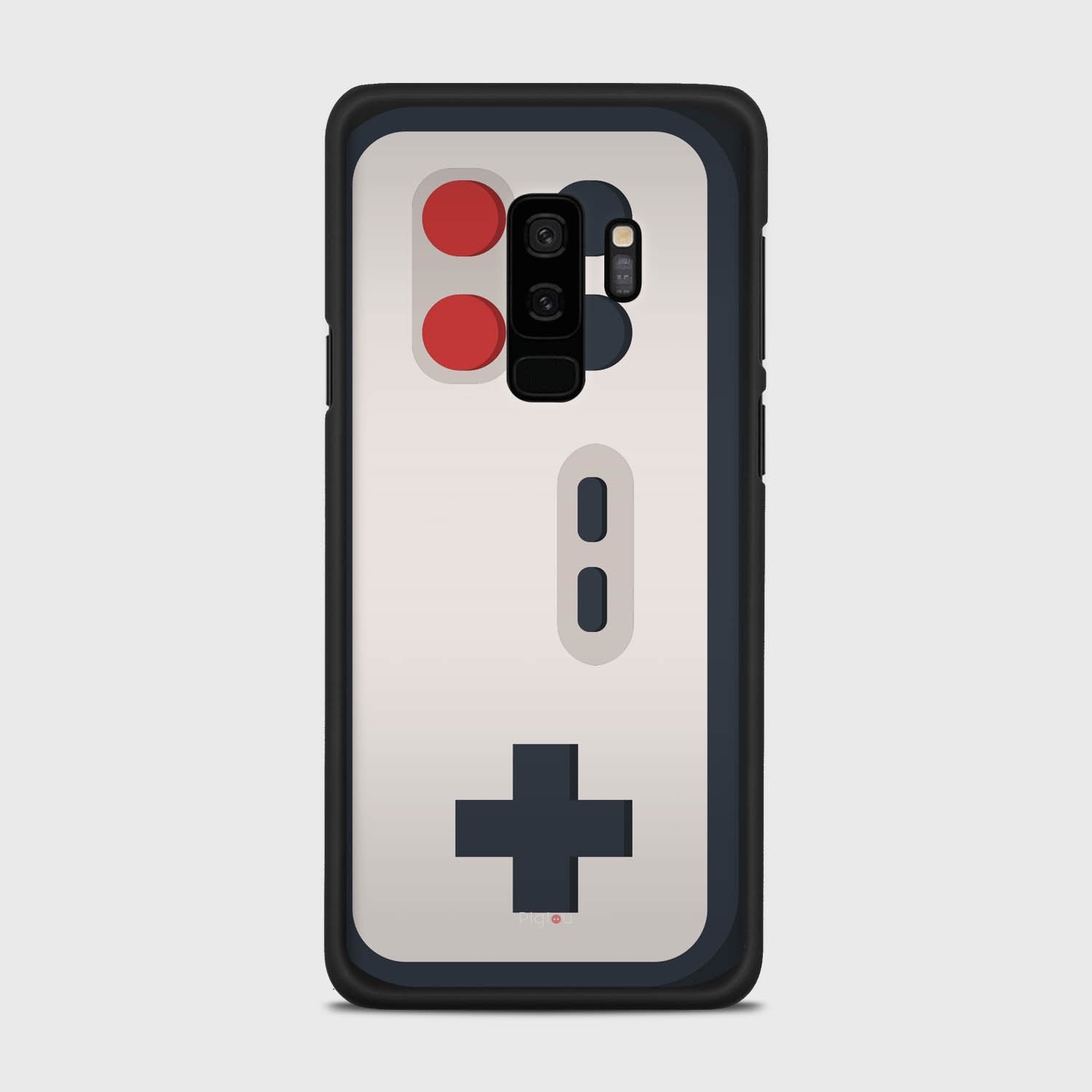 8 BIT CONTROLLER Samsung Galaxy S9 Plus case - thin fit matte black (D140)