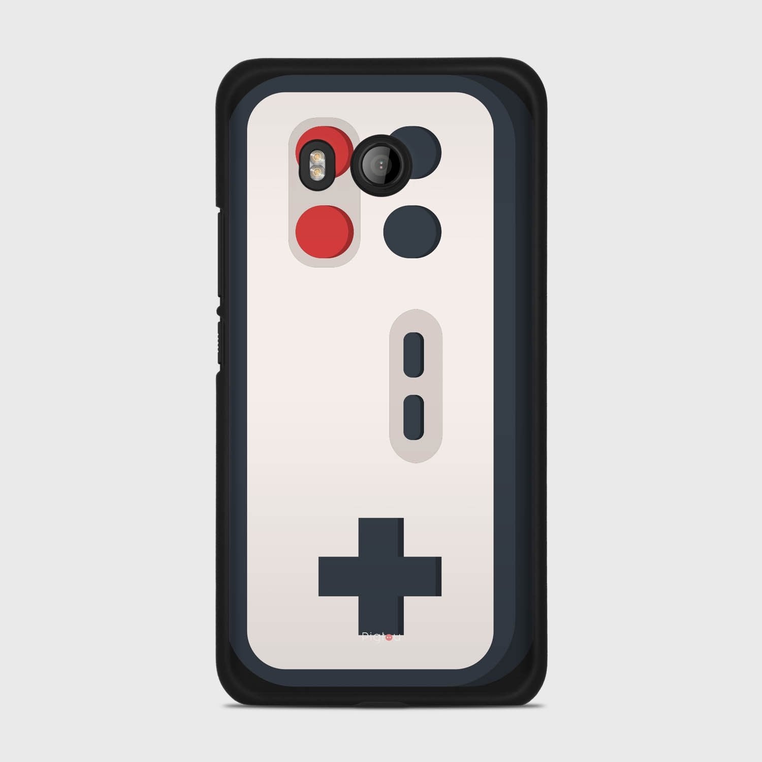 8 BIT CONTROLLER HTC U11 case - thin fit matte black (D140)
