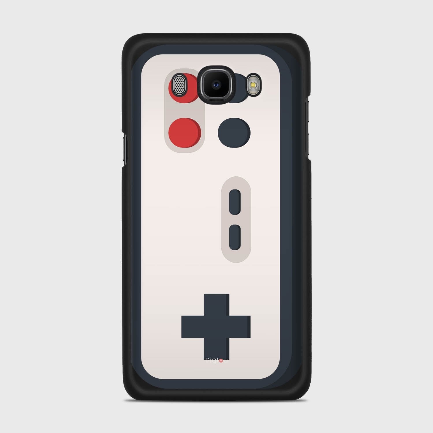 8 BIT CONTROLLER Samsung Galaxy J7 (2016) case - thin fit matte black (D140)
