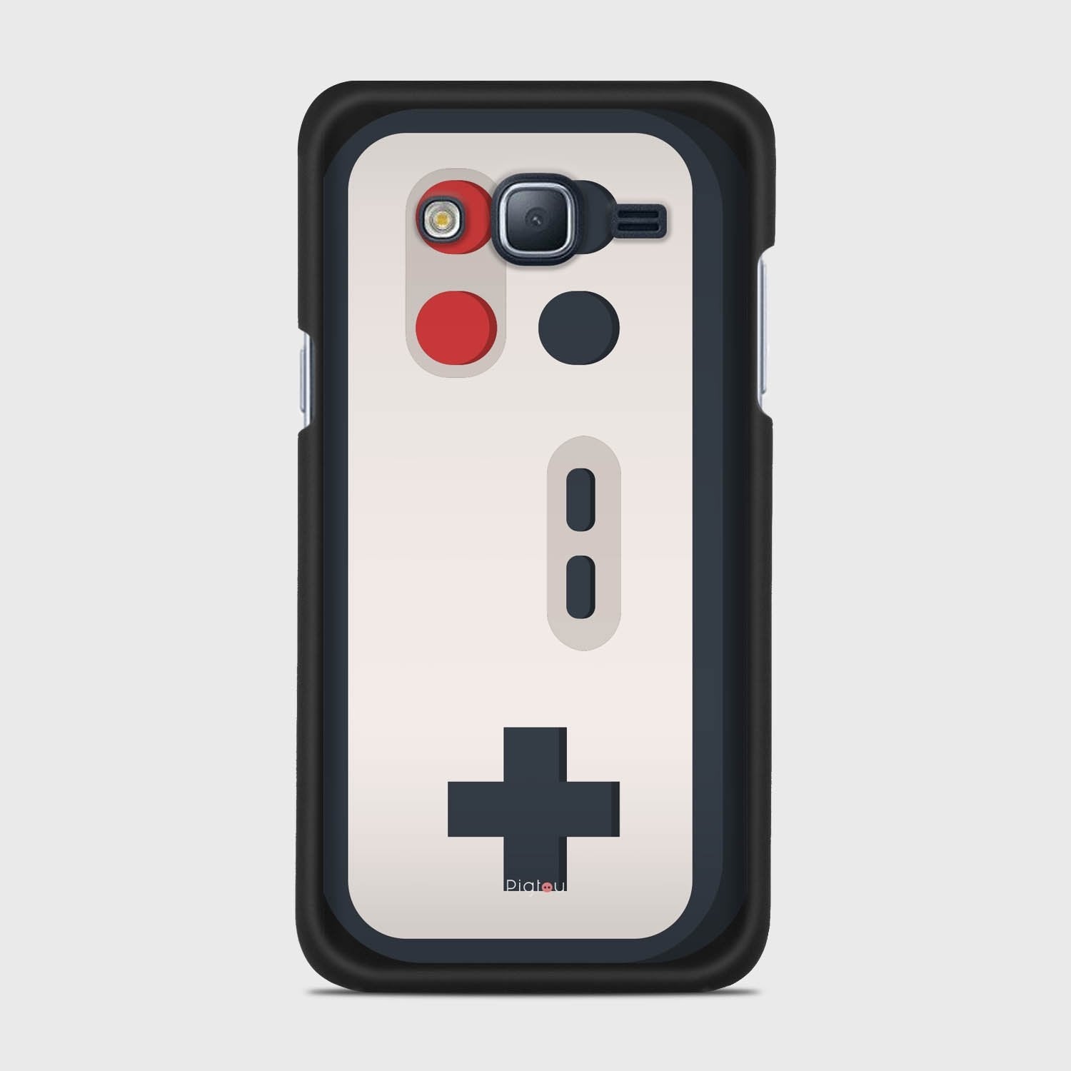 8 BIT CONTROLLER Samsung Galaxy J3 (2016) case - thin fit matte black (D140)