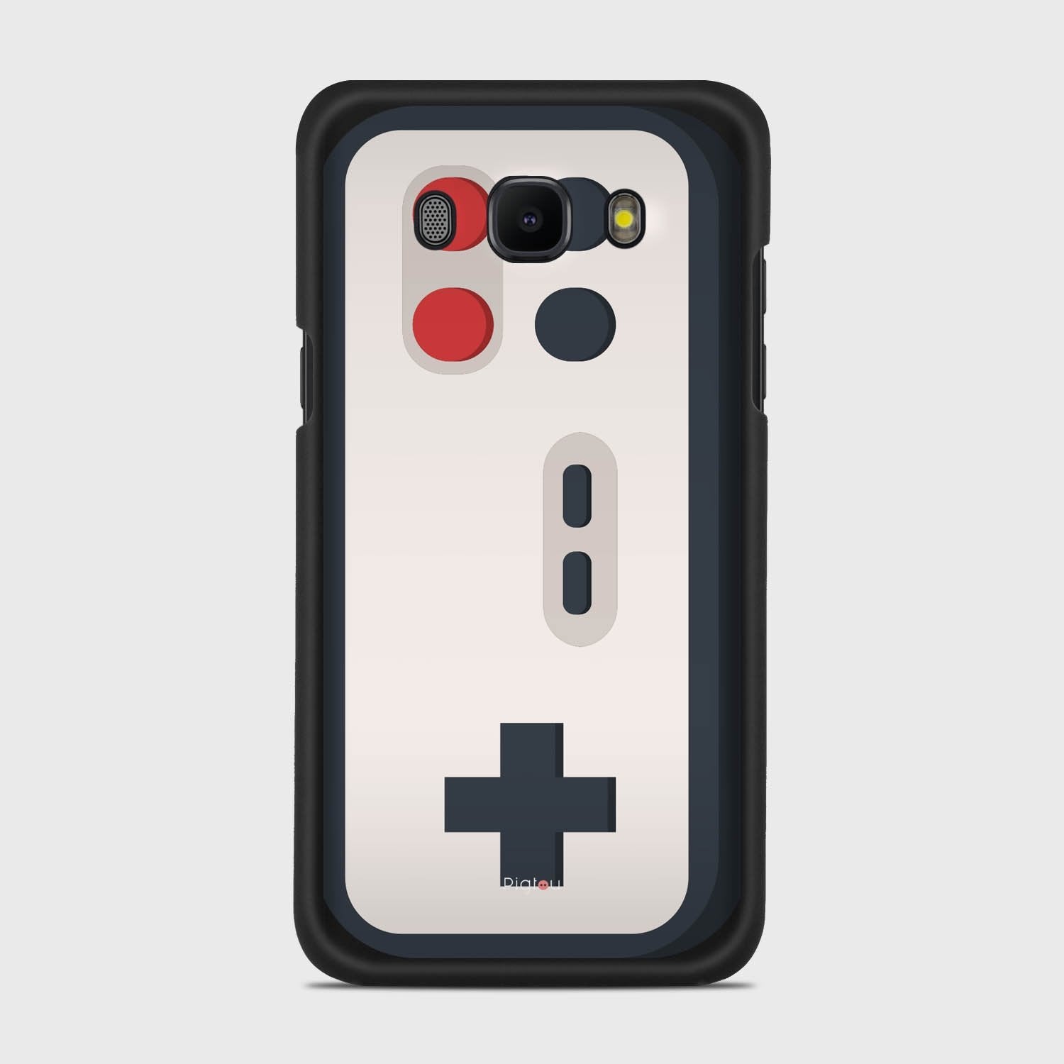 8 BIT CONTROLLER Samsung Galaxy J5 (2016) case - thin fit matte black (D140)