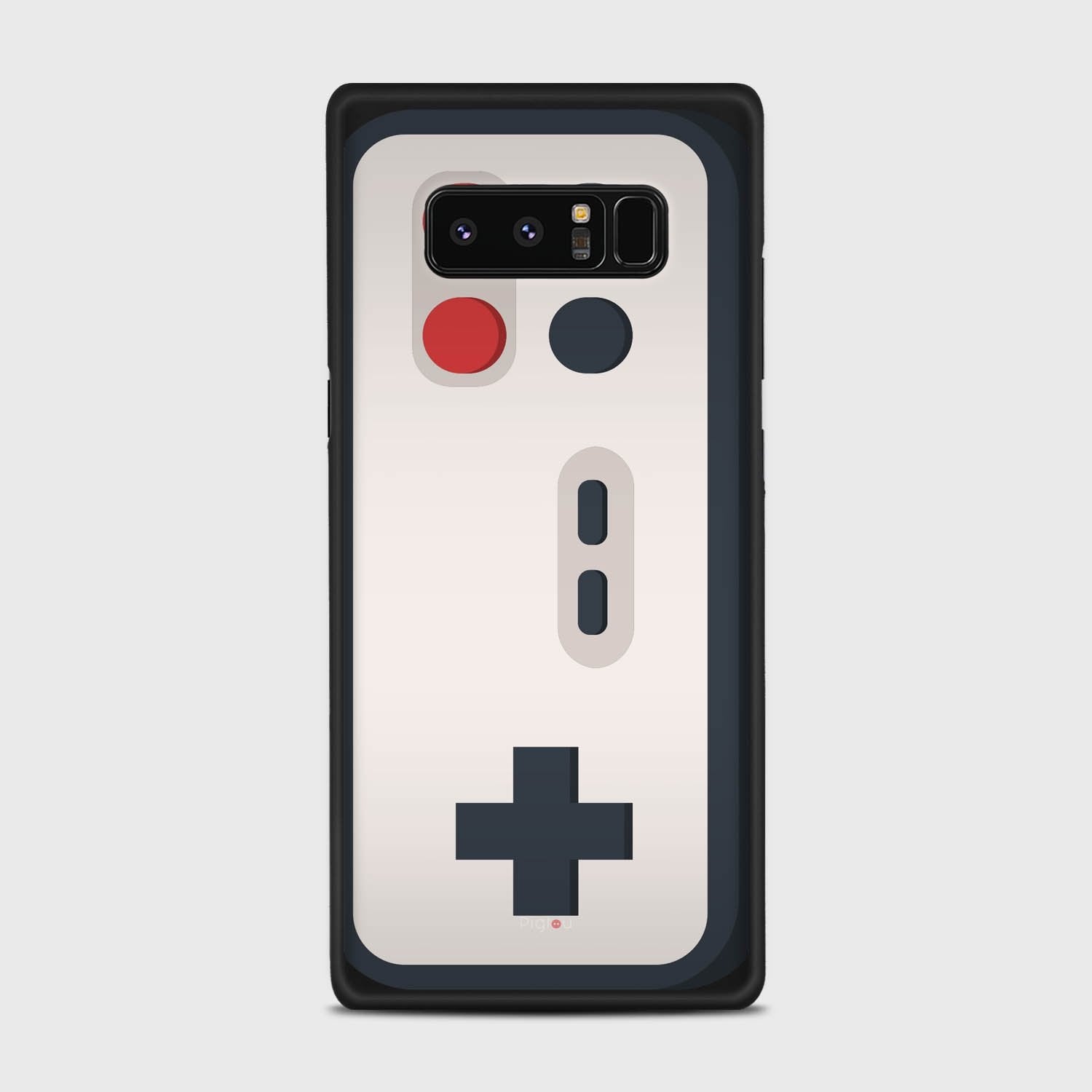 8 BIT CONTROLLER Samsung Galaxy Note 8 case - thin fit matte black (D140)