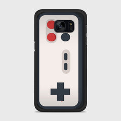 8 BIT CONTROLLER Samsung Galaxy S7 Edge case - thin fit matte black (D140)