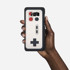 8 BIT CONTROLLER Samsung Galaxy S8 Plus case - thin fit matte black (D140)
