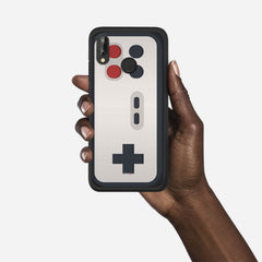 8 BIT CONTROLLER Huawei P20 Lite case - thin fit matte black (D140)