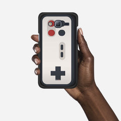 8 BIT CONTROLLER Samsung Galaxy J3 (2016) case - thin fit matte black (D140)