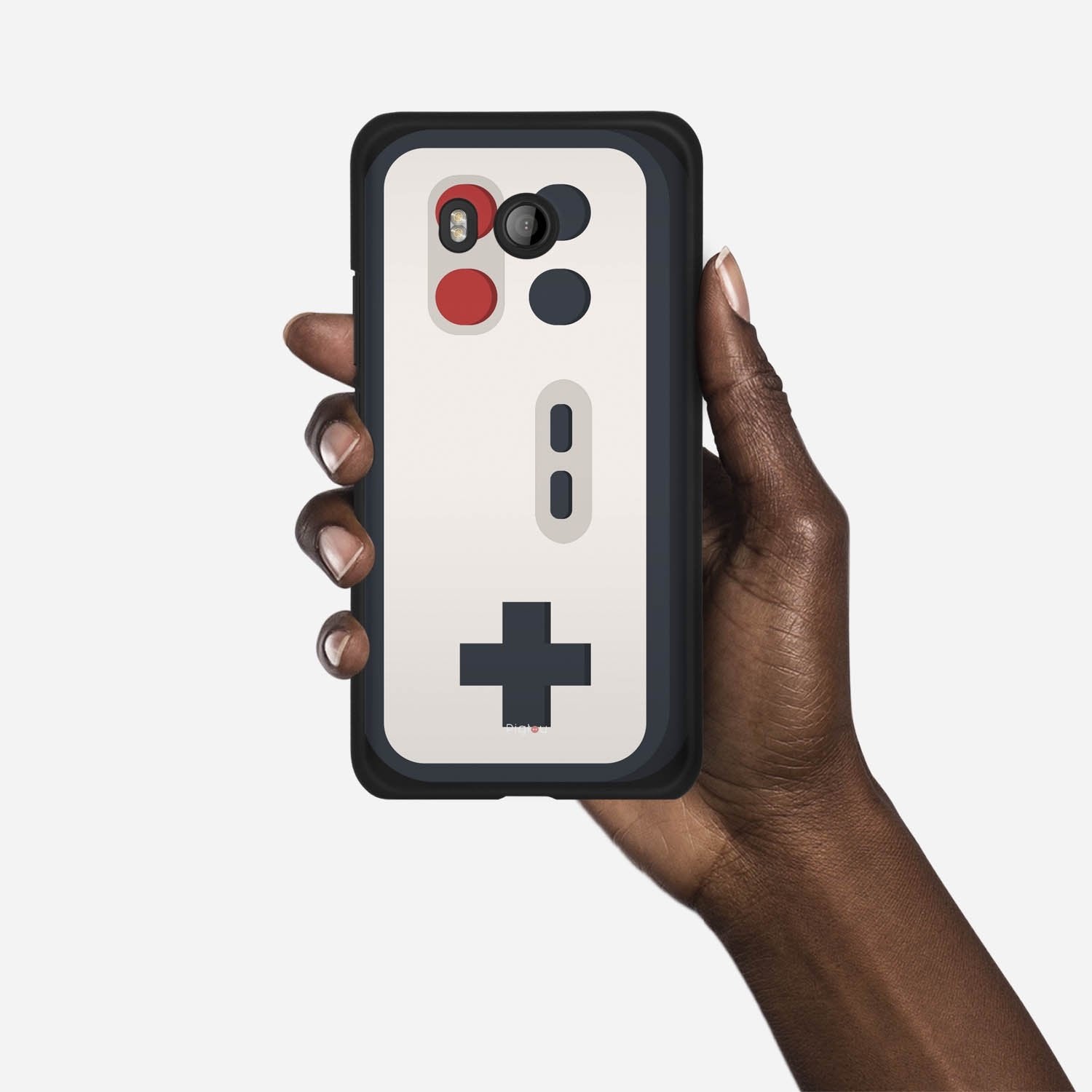 8 BIT CONTROLLER HTC U11 case - thin fit matte black (D140)