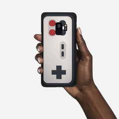 8 BIT CONTROLLER Samsung Galaxy S9 case - thin fit matte black (D140)