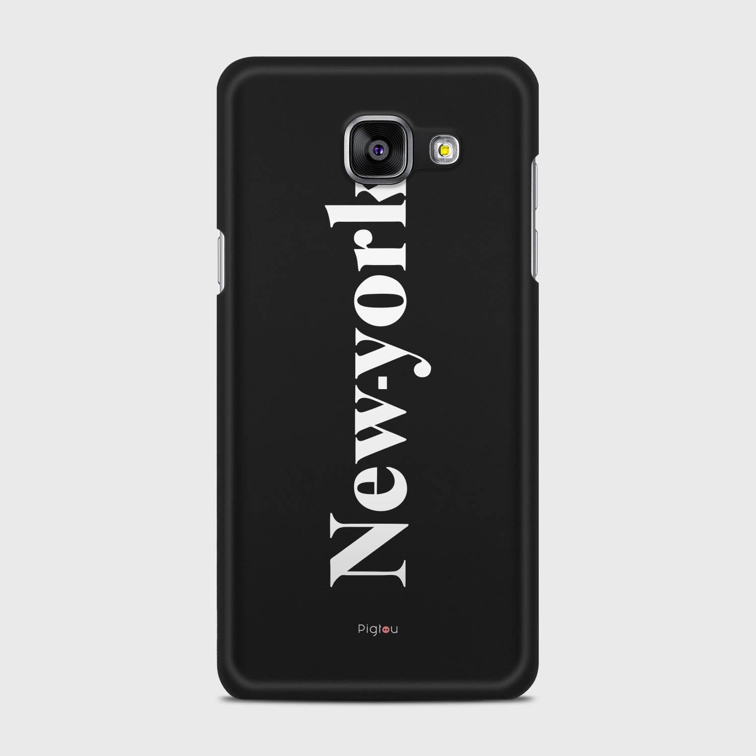 NEW YORK Samsung Galaxy A5 (2016) case - thin fit matte black (D141)