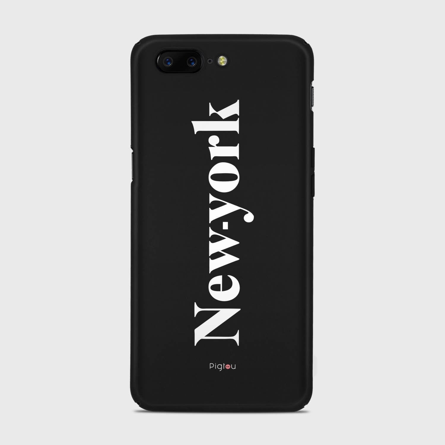 NEW YORK Samsung Galaxy A3 (2015) case - thin fit matte black (D141)