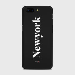 NEW YORK Samsung Galaxy A3 (2015) case - thin fit matte black (D141)
