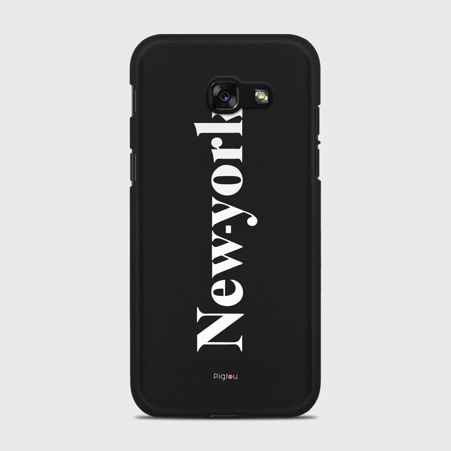 NEW YORK Samsung Galaxy A5 (2017) case - thin fit matte black (D141)