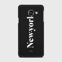 NEW YORK Samsung Galaxy A3 (2016) case - thin fit matte black (D141)