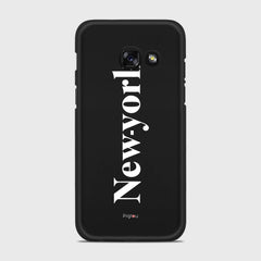 NEW YORK Samsung Galaxy A3 (2017) case - thin fit matte black (D141)