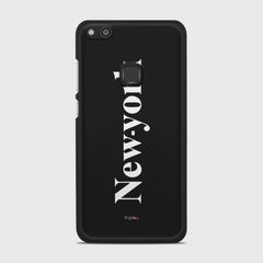 NEW YORK Huawei P10 Lite case - thin fit matte black (D141)