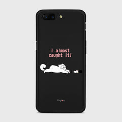 I ALMOST CAUGHT IT Samsung Galaxy A3 (2015) case - thin fit matte black (D142)