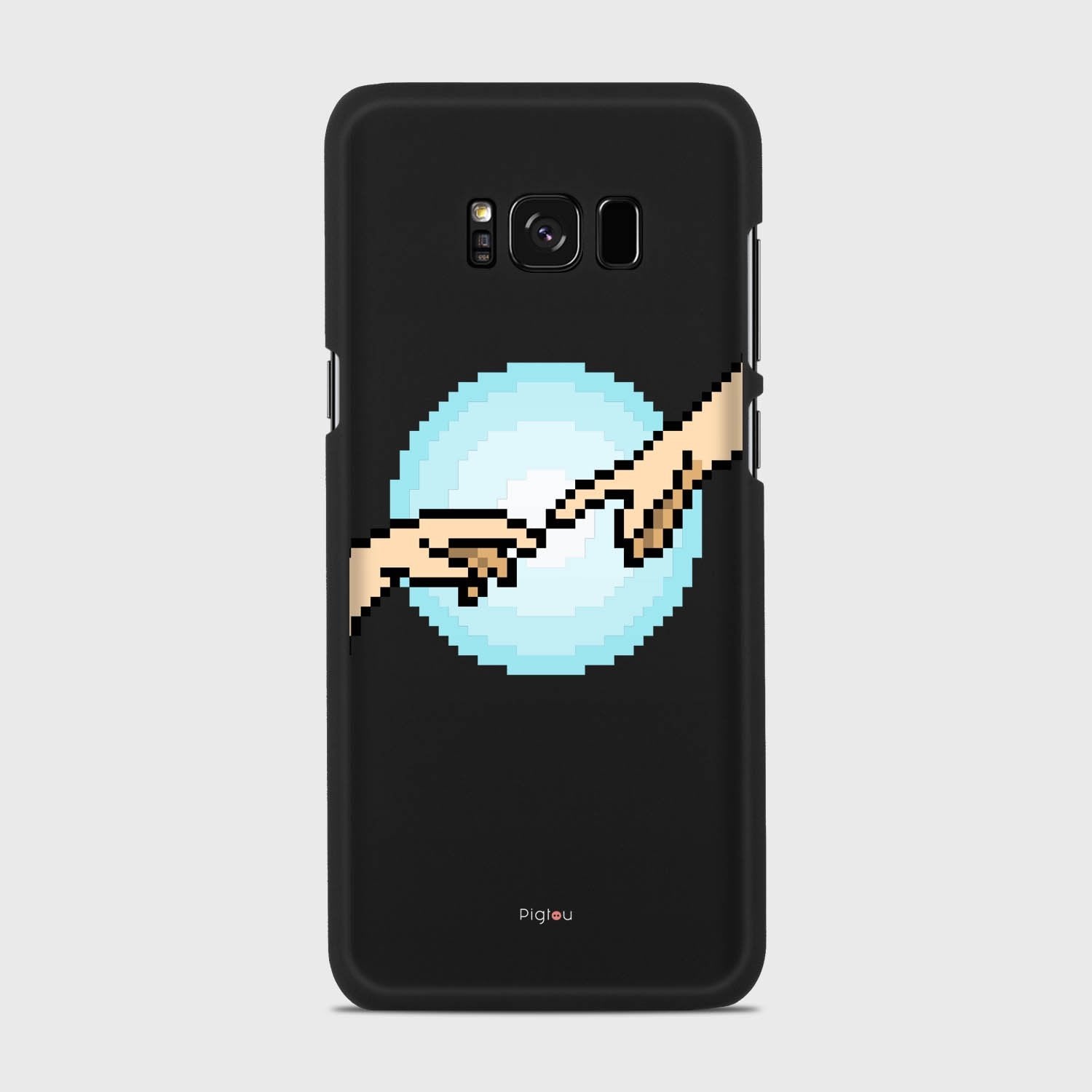 CREATION OF LIFE Samsung Galaxy S8 Plus case - thin fit matte black (D143)