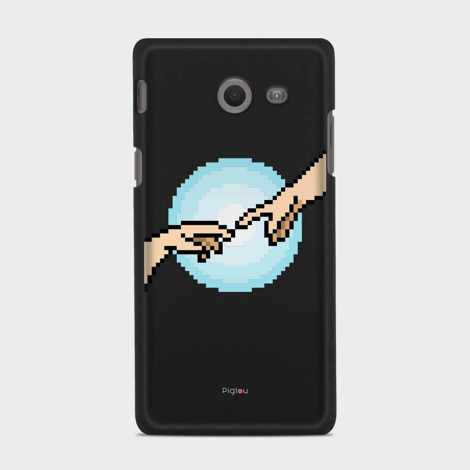 CREATION OF LIFE Samsung Galaxy J5 (2017) Verizon case - thin fit matte black (D143)