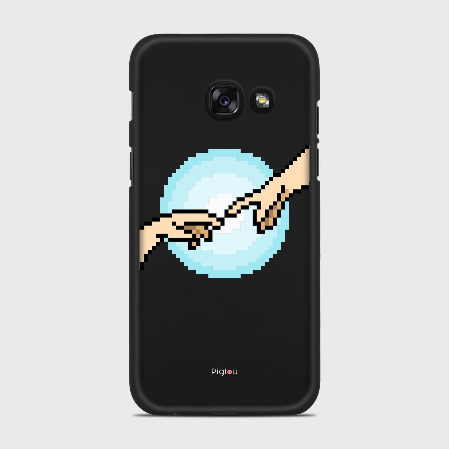 CREATION OF LIFE Samsung Galaxy A3 (2017) case - thin fit matte black (D143)