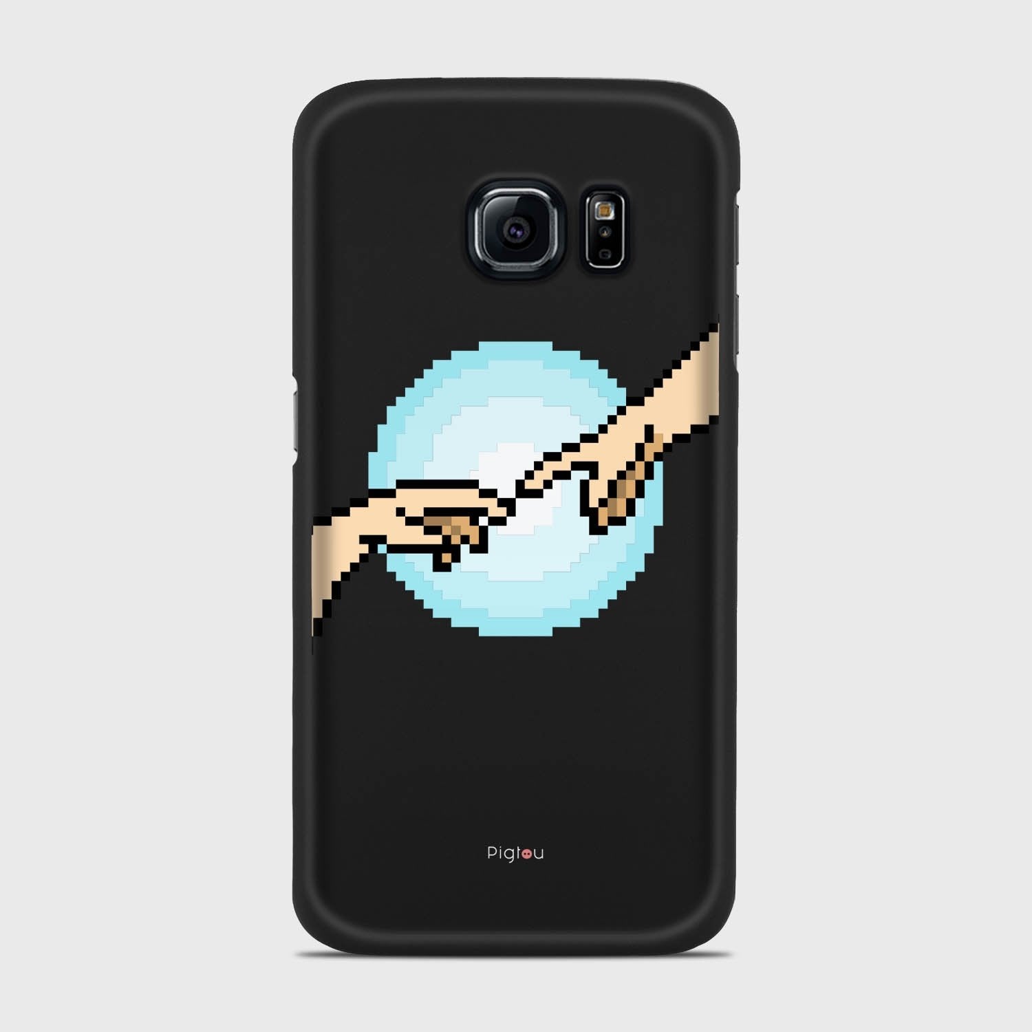 CREATION OF LIFE Samsung Galaxy S6 Edge case - thin fit matte black (D143)