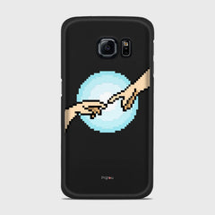 CREATION OF LIFE Samsung Galaxy S6 Edge case - thin fit matte black (D143)