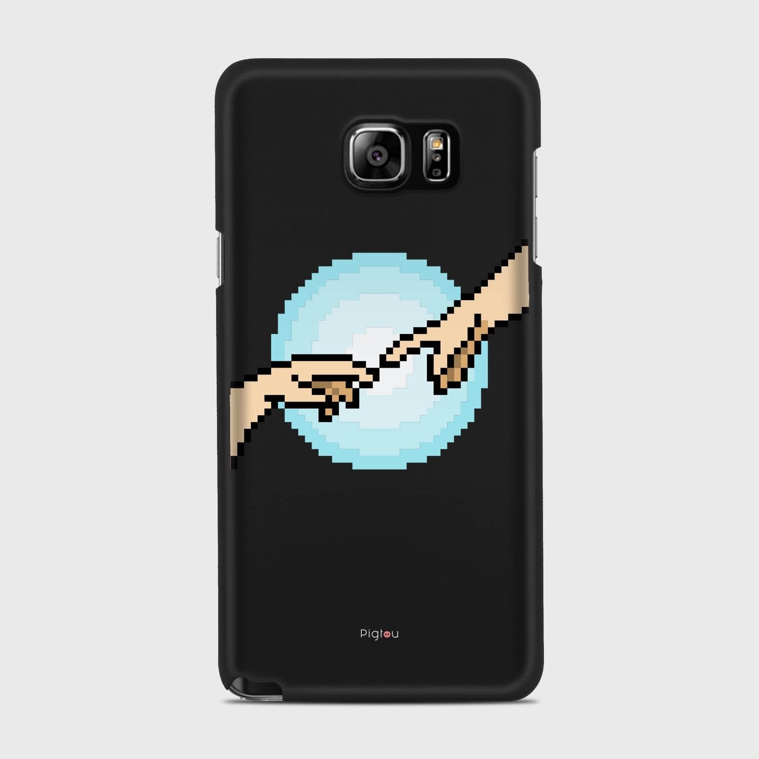 CREATION OF LIFE Samsung Galaxy Note 5 case - thin fit matte black (D143)