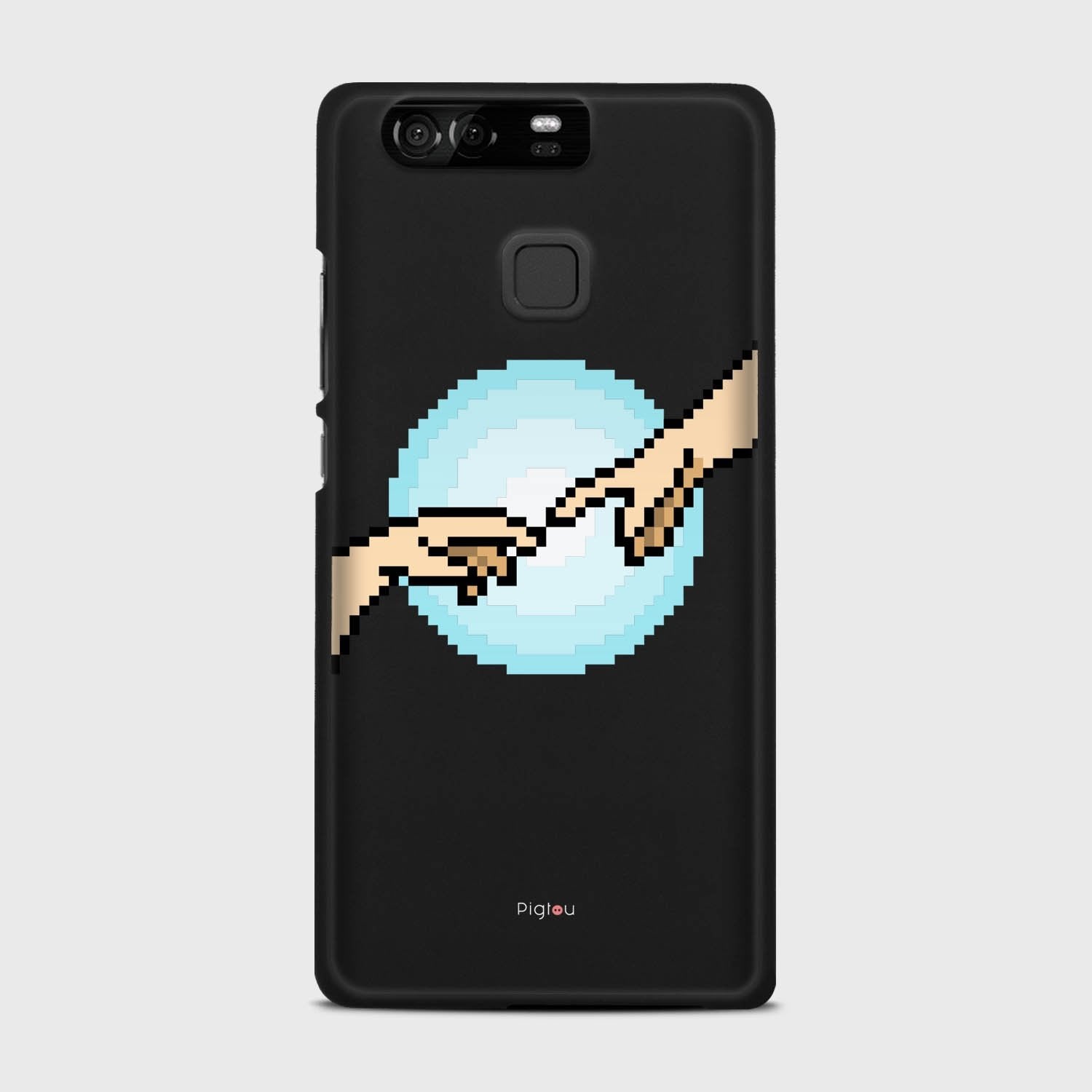 CREATION OF LIFE Huawei P9 case - thin fit matte black (D143)