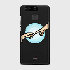 CREATION OF LIFE Huawei P9 case - thin fit matte black (D143)