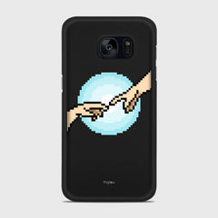 CREATION OF LIFE Samsung Galaxy S7 Edge case - thin fit matte black (D143)