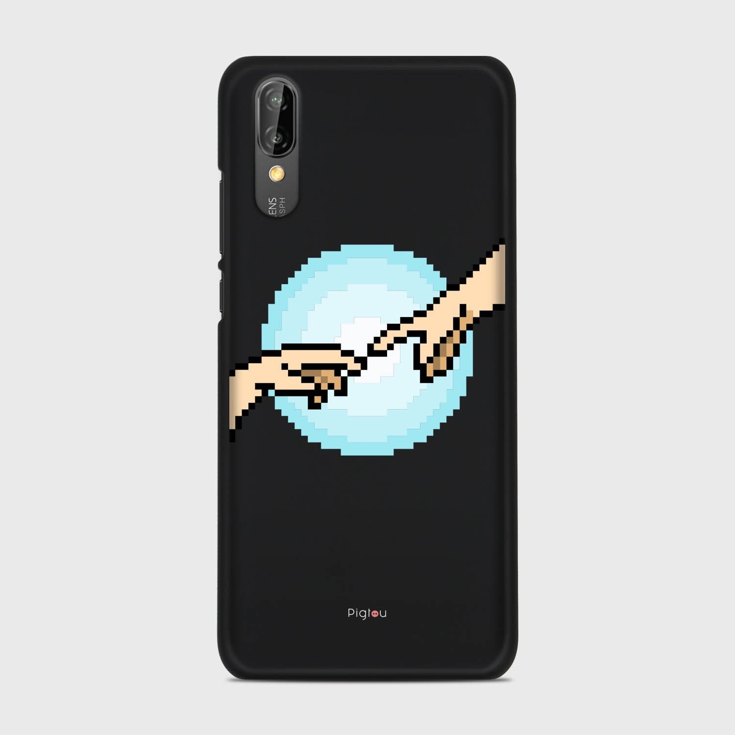 CREATION OF LIFE Huawei P20 case - thin fit matte black (D143)