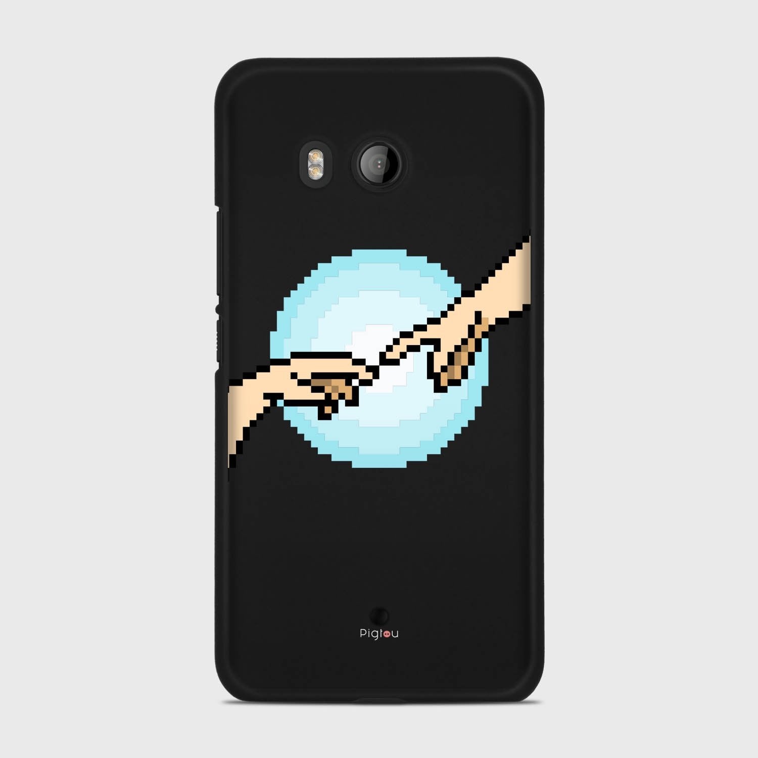 CREATION OF LIFE HTC U11 case - thin fit matte black (D143)