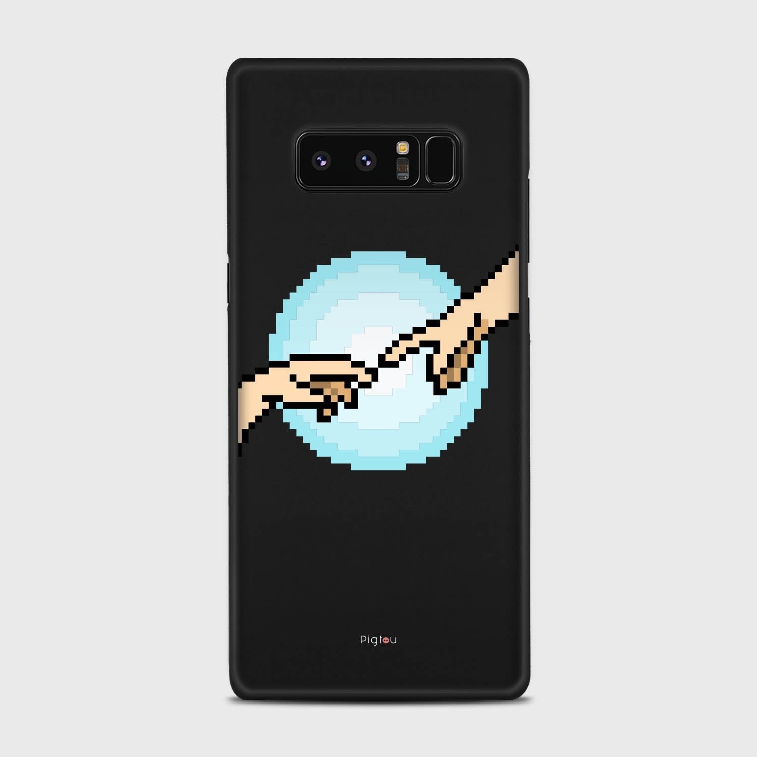 CREATION OF LIFE Samsung Galaxy Note 8 case - thin fit matte black (D143)