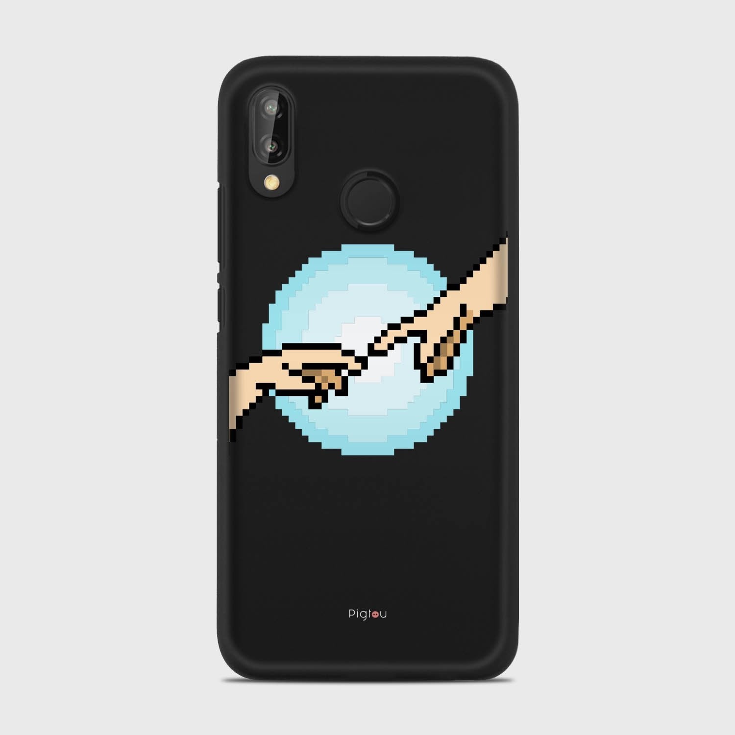 CREATION OF LIFE Huawei P20 Lite case - thin fit matte black (D143)
