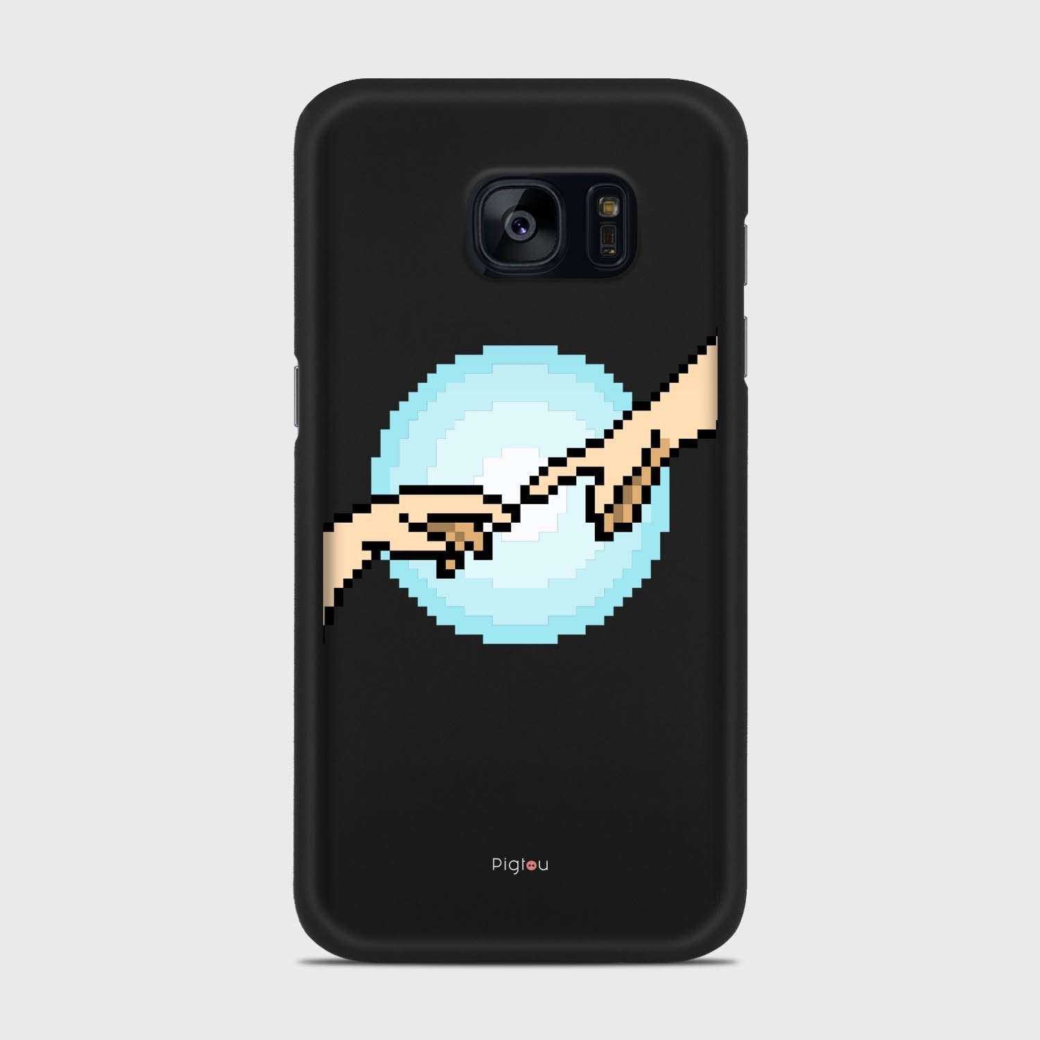 CREATION OF LIFE Samsung Galaxy S7 case - thin fit matte black (D143)