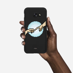 CREATION OF LIFE Samsung Galaxy A5 (2017) case - thin fit matte black (D143)