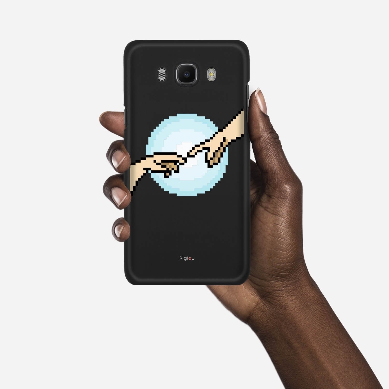CREATION OF LIFE Samsung Galaxy J7 (2016) case - thin fit matte black (D143)